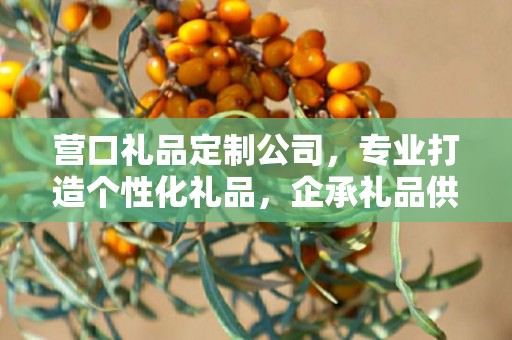 营口礼品定制公司，专业打造个性化礼品，企承礼品供应链引领行业新风尚